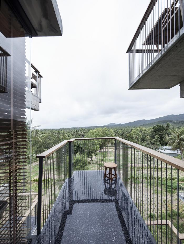 BIM建筑|坐落宁静山坡，聆听椰林飒响：泰国帕岸岛 Varivana 度假酒店