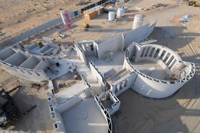 BIM建筑|全球最大的3D打印建筑——迪拜政府大楼 / ApisCor