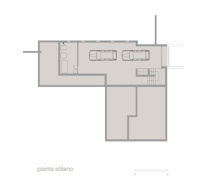 BIM建筑|如一位牧羊老者，聆听群山包围下的宁静：马德里家庭工作室