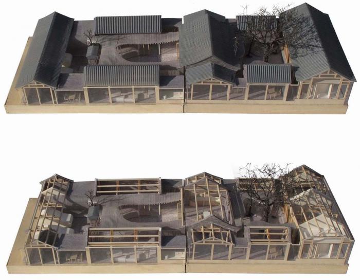 BIM建筑|七舍合院 / 建筑营设计工作室