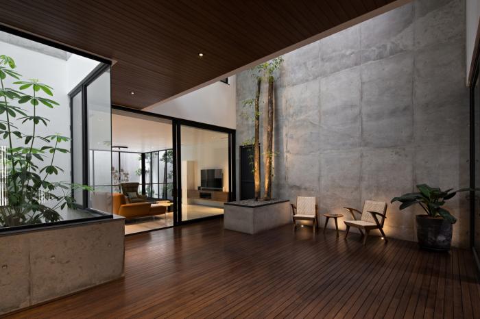 BIM建筑|一座“呼吸装置”——雅加达 VGI 住宅 / Pranala Associates