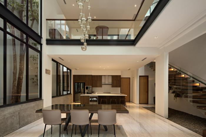 BIM建筑|一座“呼吸装置”——雅加达 VGI 住宅 / Pranala Associates