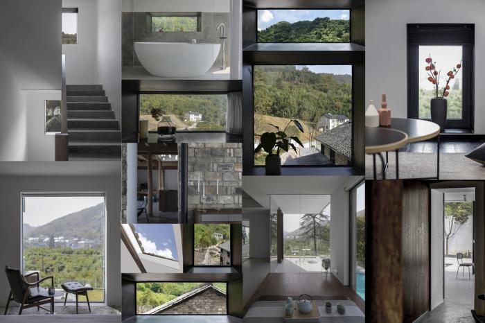 BIM建筑|远眺山麓炊烟人家——杭州偶寄精品民宿酒店 / 是合设计工作室