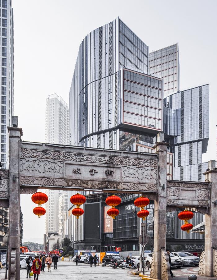 BIM建筑|长沙坡子街上的一座微城市：华远·云玺 / Aedas