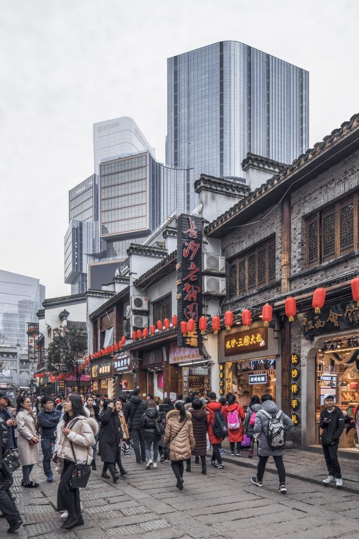 BIM建筑|长沙坡子街上的一座微城市：华远·云玺 / Aedas