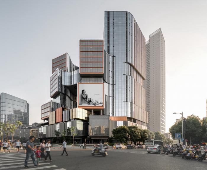 BIM建筑|长沙坡子街上的一座微城市：华远·云玺 / Aedas