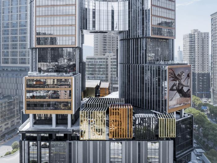 BIM建筑|长沙坡子街上的一座微城市：华远·云玺 / Aedas