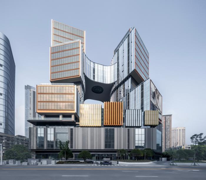 BIM建筑|长沙坡子街上的一座微城市：华远·云玺 / Aedas