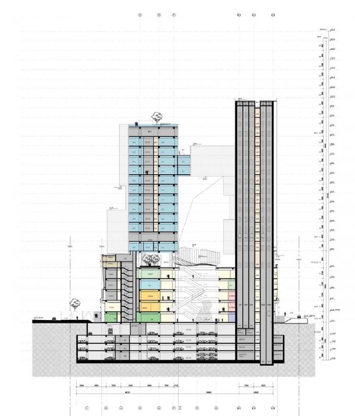BIM建筑|长沙坡子街上的一座微城市：华远·云玺 / Aedas