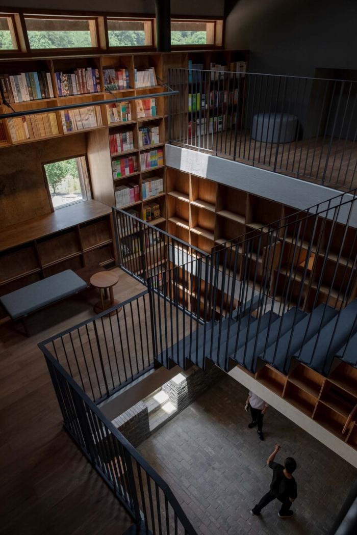 BIM建筑|青龙坞言几又乡村胶囊旅社书店 / 西涛设计工作室