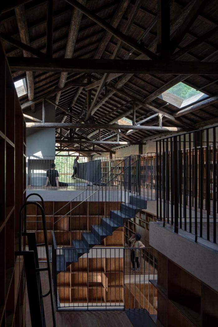 BIM建筑|青龙坞言几又乡村胶囊旅社书店 / 西涛设计工作室