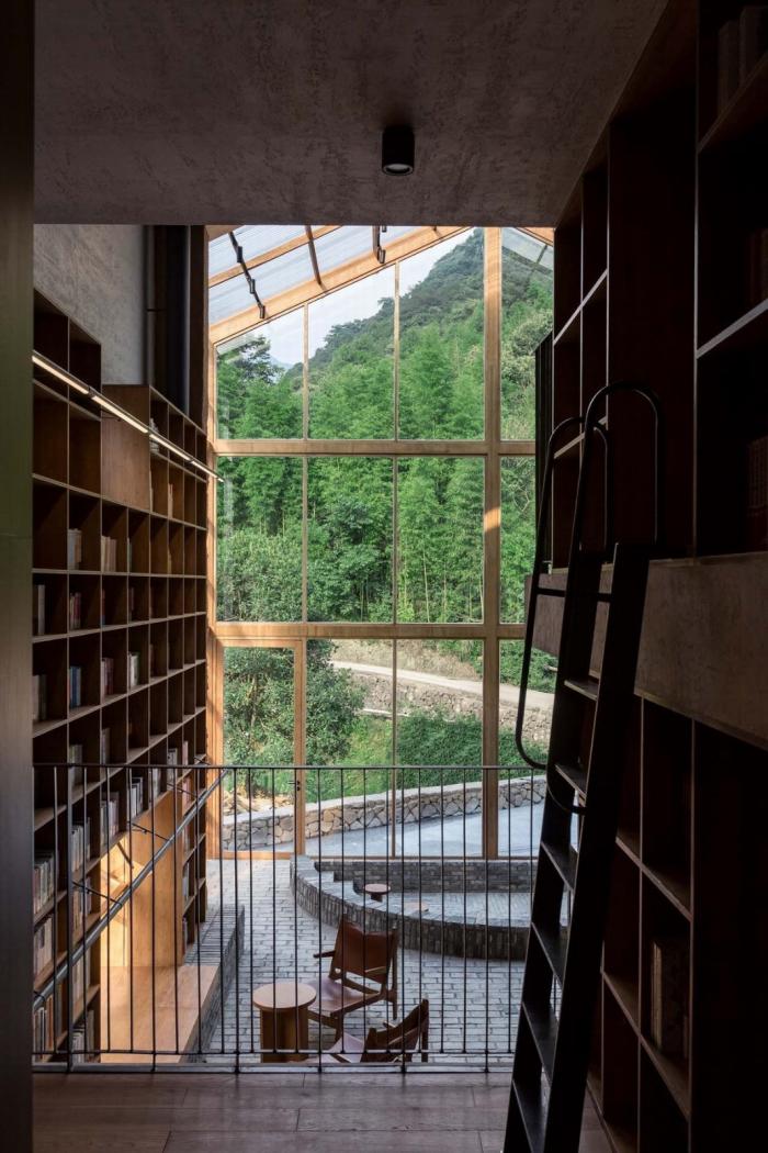 BIM建筑|青龙坞言几又乡村胶囊旅社书店 / 西涛设计工作室