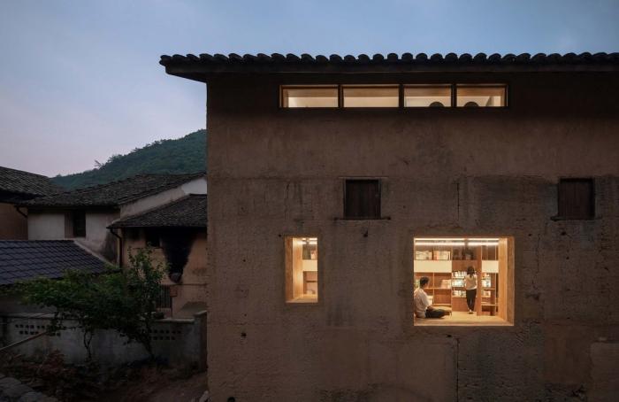 BIM建筑|青龙坞言几又乡村胶囊旅社书店 / 西涛设计工作室