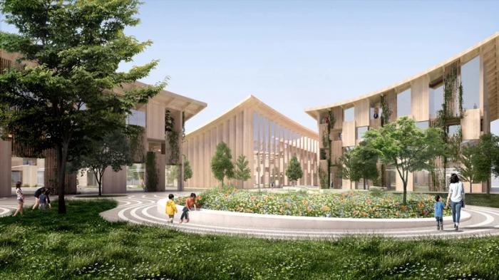 BIM建筑|BIG将于富士山下打造丰田万物互联“编织之城”