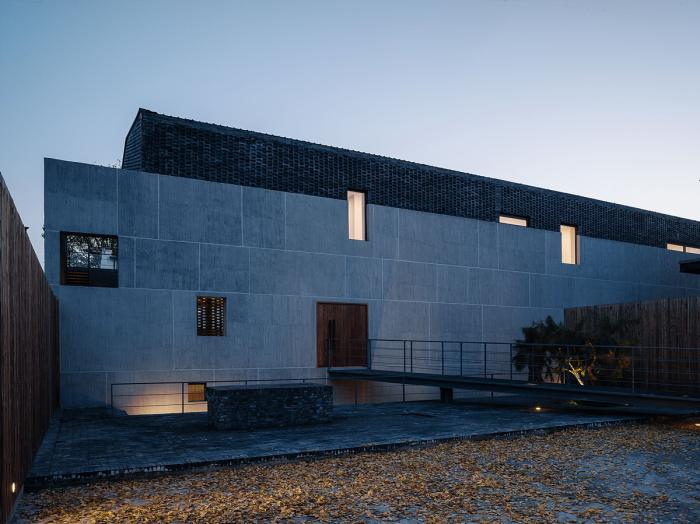 BIM建筑|如故园——吴悦石艺术馆的设计与建造 / 普罗建筑
