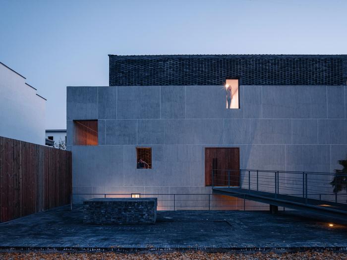 BIM建筑|如故园——吴悦石艺术馆的设计与建造 / 普罗建筑