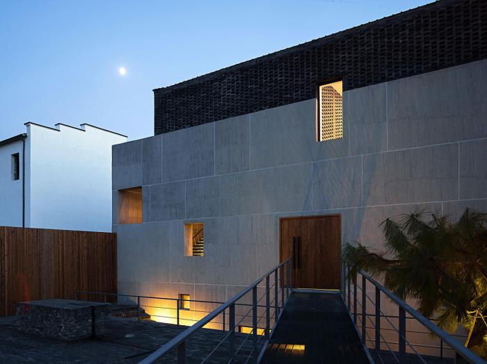 BIM建筑|如故园——吴悦石艺术馆的设计与建造 / 普罗建筑