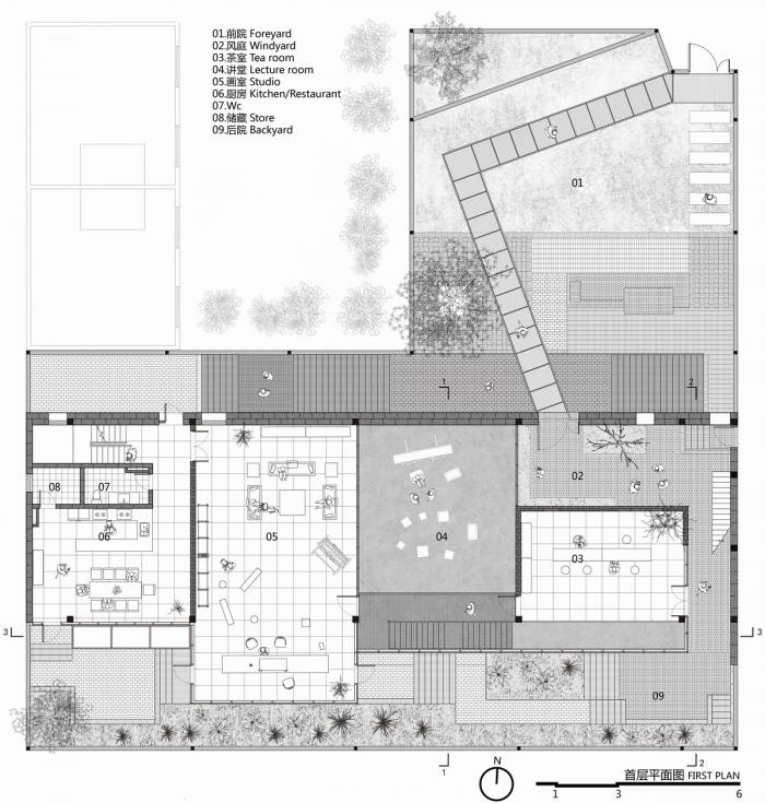 BIM建筑|如故园——吴悦石艺术馆的设计与建造 / 普罗建筑