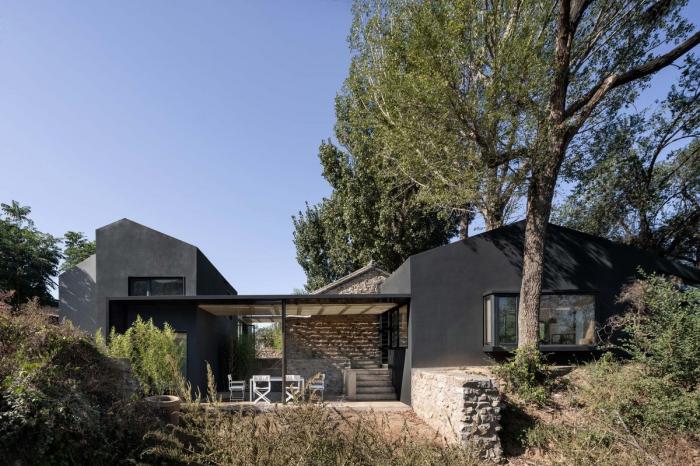 BIM建筑|树下院，北京张家庄村 / 空间进化