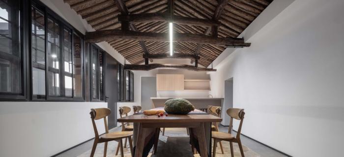 BIM建筑|树下院，北京张家庄村 / 空间进化