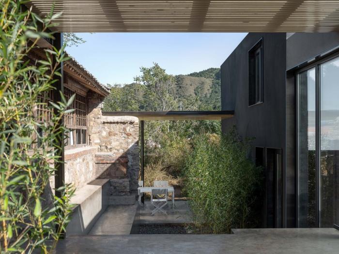 BIM建筑|树下院，北京张家庄村 / 空间进化