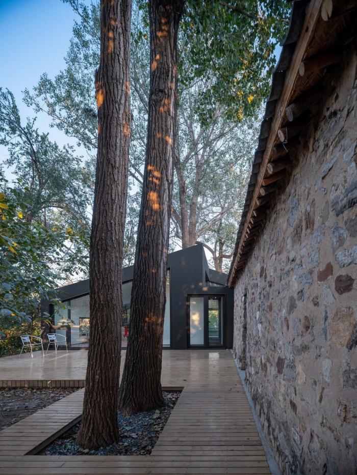 BIM建筑|树下院，北京张家庄村 / 空间进化