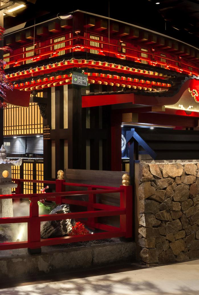 BIM建筑|红叶飘落竹廊外：牛NEW寿喜烧，上海／卧野空间设计事务所