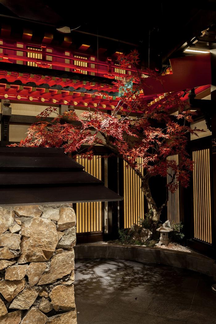 BIM建筑|红叶飘落竹廊外：牛NEW寿喜烧，上海／卧野空间设计事务所