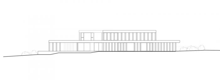 BIM建筑|错位构图，朴素中透着张力——科马诺别墅 / DF_DC