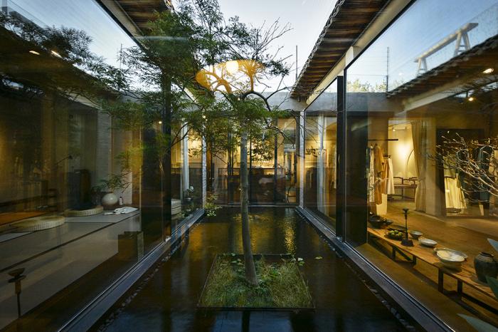 BIM建筑|“那曲水月”——老北京的胡同四重奏 / 北京天作空间装饰设计