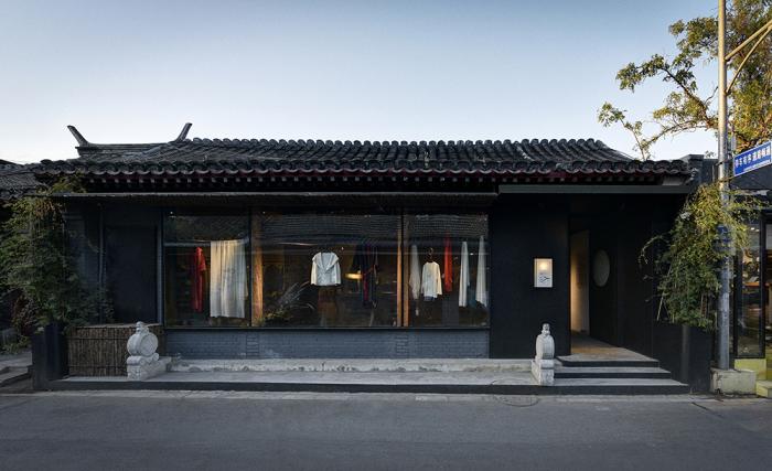 BIM建筑|“那曲水月”——老北京的胡同四重奏 / 北京天作空间装饰设计