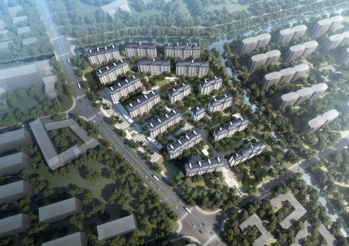 BIM建筑|乌镇大发德商 · 熙悦花苑——千年水乡里的烟雨江南 / 上海天华建筑设计