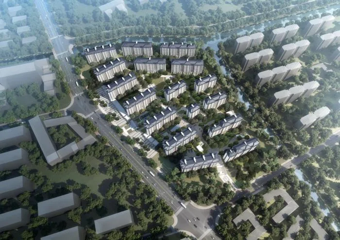 BIM建筑|乌镇大发德商 · 熙悦花苑——千年水乡里的烟雨江南 / 上海天华建筑设计