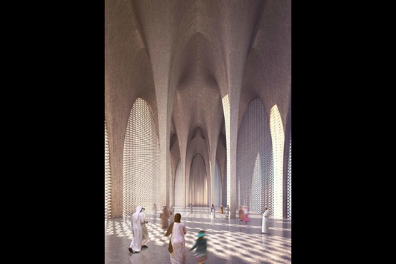 BIM建筑|大卫·阿贾耶为阿布扎比设计三教神庙