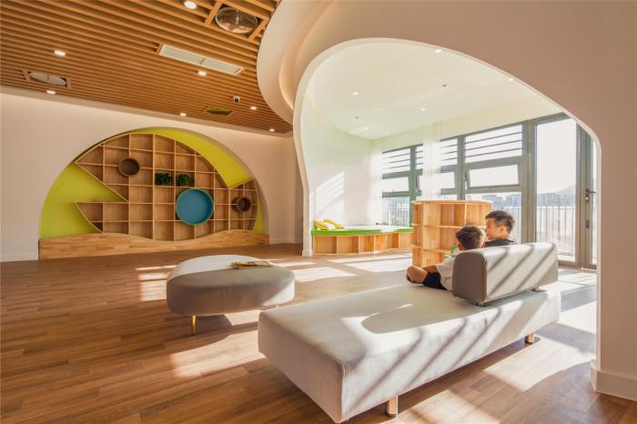 BIM建筑|一只静躺于海边的“海螺城堡”：大孚双语幼儿园 / 上海思序建筑规划设计