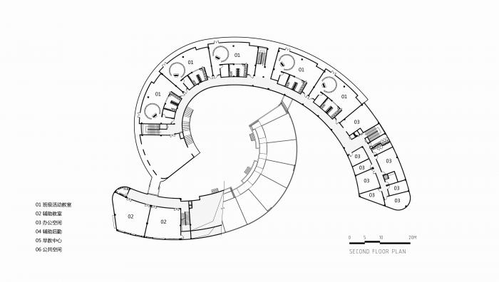 BIM建筑|一只静躺于海边的“海螺城堡”：大孚双语幼儿园 / 上海思序建筑规划设计