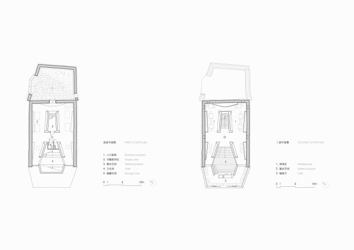 BIM建筑|2019年度最美书店——先锋厦地水田书店 / 迹·建筑事务所（TAO）