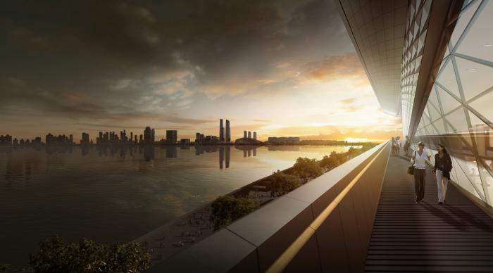 BIM建筑|江河汇流，由水而生，杭州钱塘江博物馆奠基动工 / gad · line+ studio