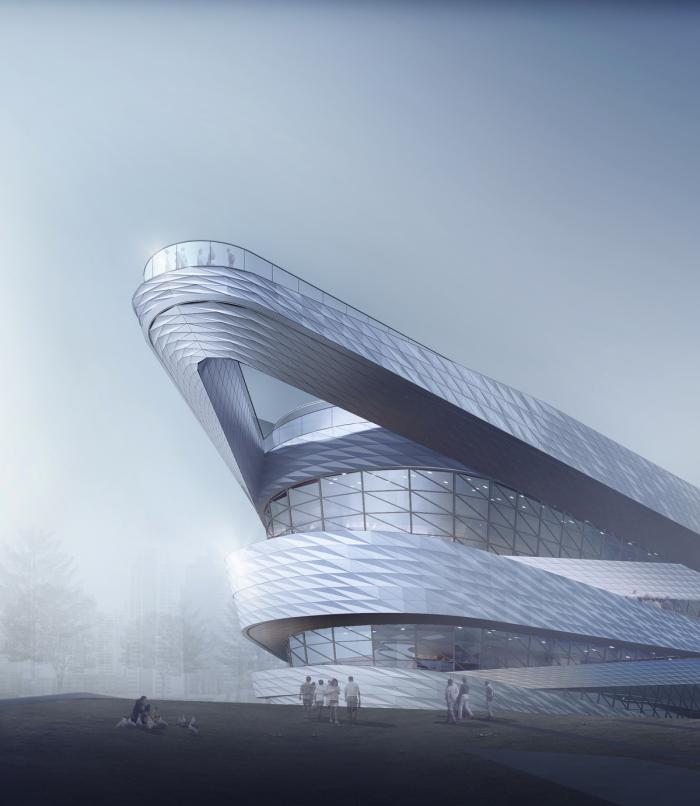 BIM建筑|江河汇流，由水而生，杭州钱塘江博物馆奠基动工 / gad · line+ studio