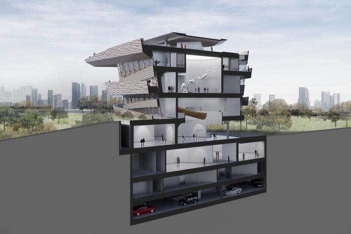 BIM建筑|江河汇流，由水而生，杭州钱塘江博物馆奠基动工 / gad · line+ studio