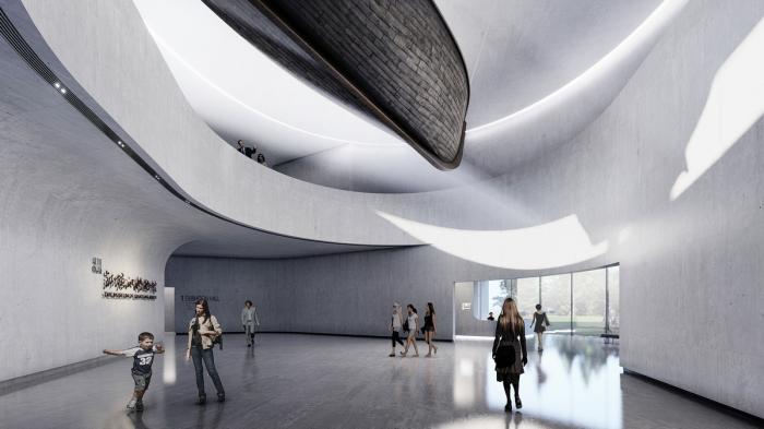 BIM建筑|江河汇流，由水而生，杭州钱塘江博物馆奠基动工 / gad · line+ studio