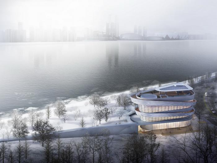 BIM建筑|江河汇流，由水而生，杭州钱塘江博物馆奠基动工 / gad · line+ studio