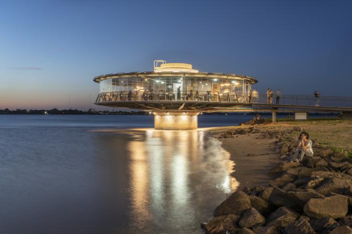 BIM建筑|360°全景美食酒吧餐厅