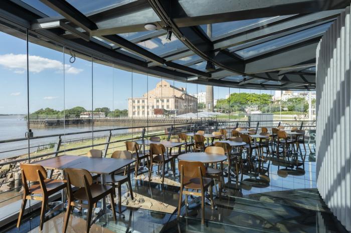 BIM建筑|360°全景美食酒吧餐厅