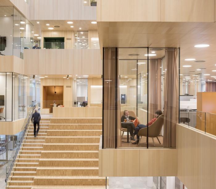 BIM建筑|北极圈内的一颗水晶石：挪威博德市政厅 / Atelier Lorentzen Langkilde