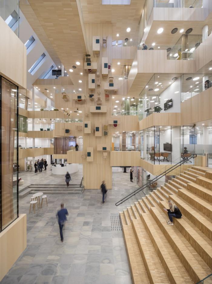 BIM建筑|北极圈内的一颗水晶石：挪威博德市政厅 / Atelier Lorentzen Langkilde