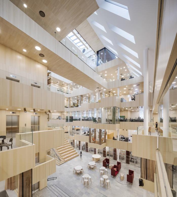 BIM建筑|北极圈内的一颗水晶石：挪威博德市政厅 / Atelier Lorentzen Langkilde