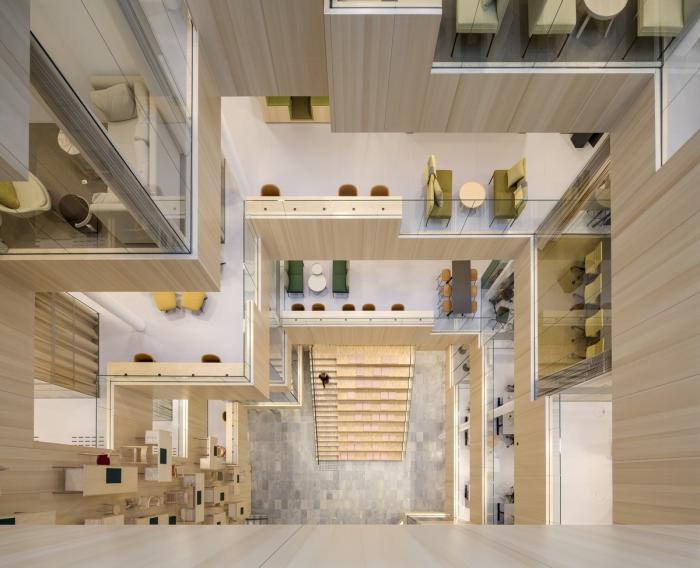 BIM建筑|北极圈内的一颗水晶石：挪威博德市政厅 / Atelier Lorentzen Langkilde