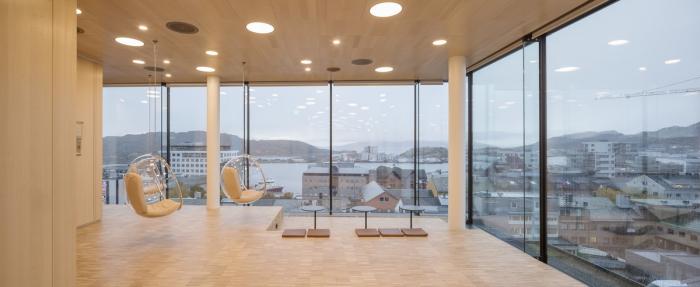 BIM建筑|北极圈内的一颗水晶石：挪威博德市政厅 / Atelier Lorentzen Langkilde