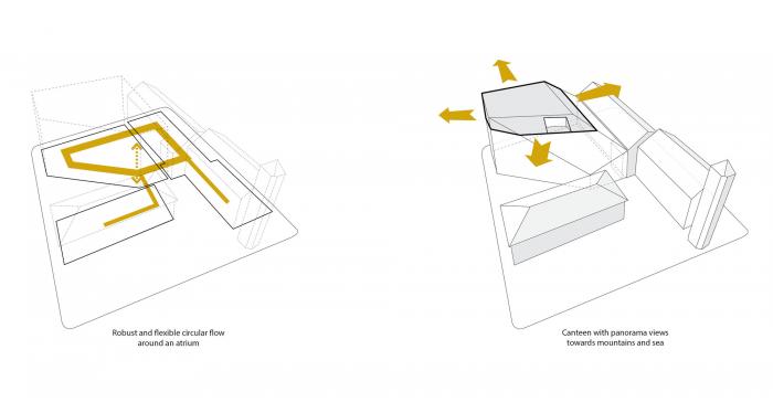 BIM建筑|北极圈内的一颗水晶石：挪威博德市政厅 / Atelier Lorentzen Langkilde